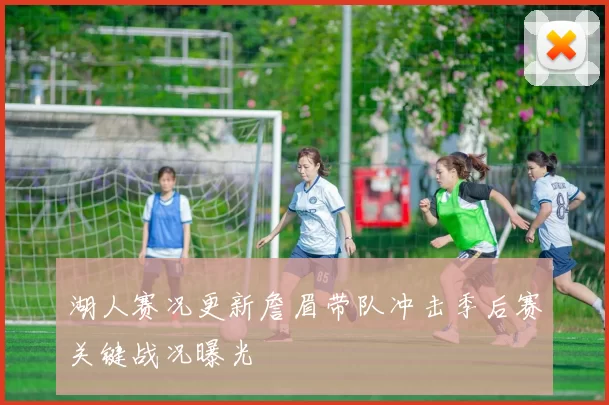 湖人赛况更新詹眉带队冲击季后赛关键战况曝光